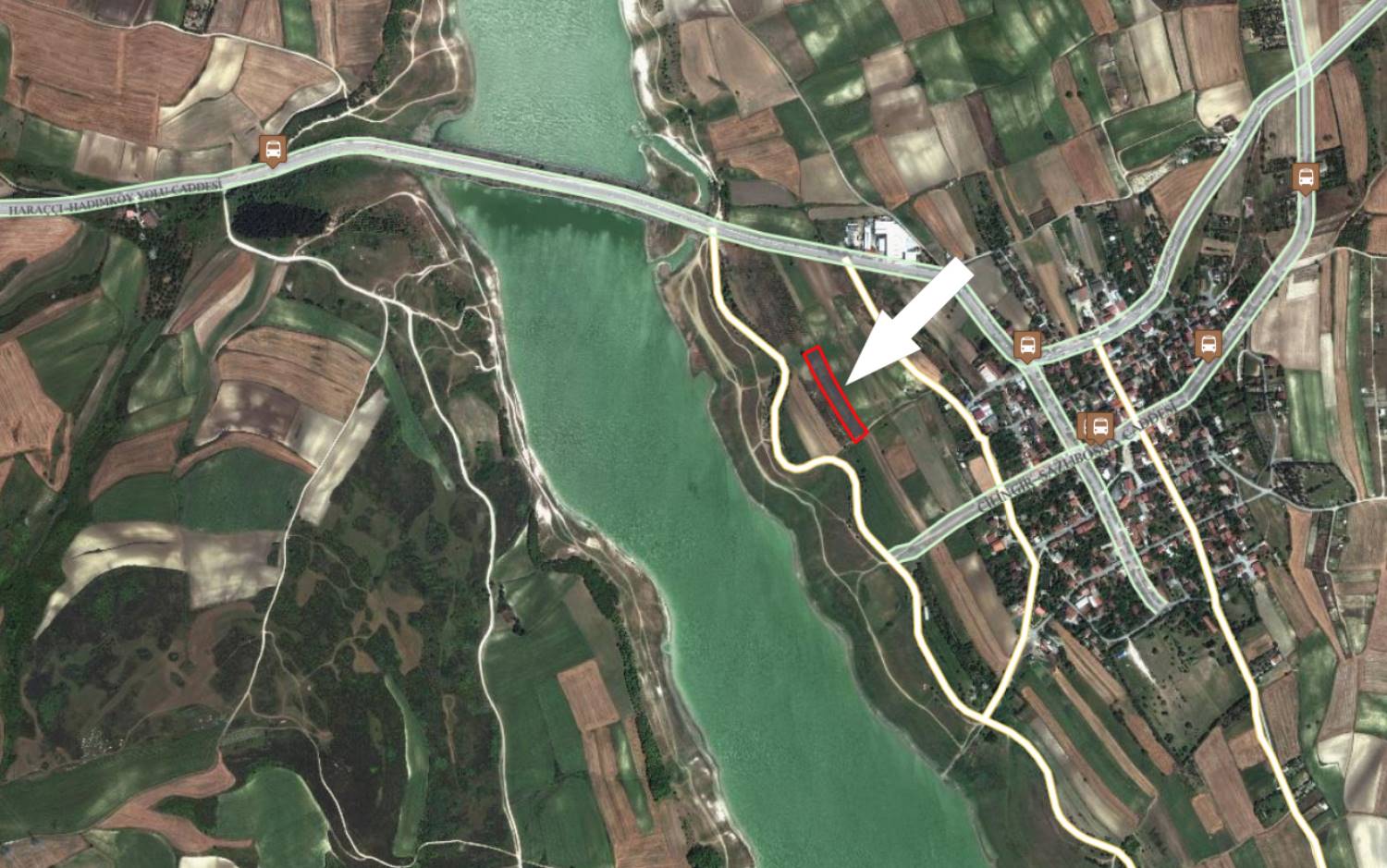 Sazlıbosnada Kanal İstanbul Manzaralı Yatırımlık 676m2 Arsa